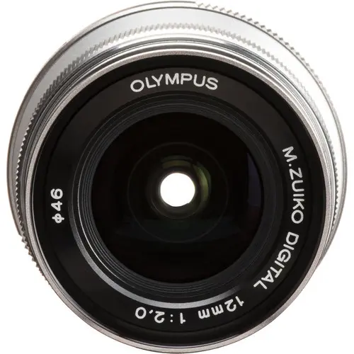 3. Olympus M.ZUIKO DIGITAL ED 12mm f2.0 SILVER Lens