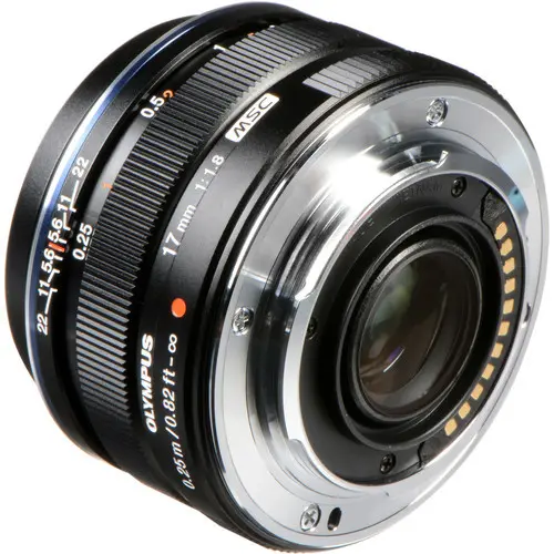 3. Olympus M.ZUIKO DIGITAL ED 17mm f1.8 (Black) Lens
