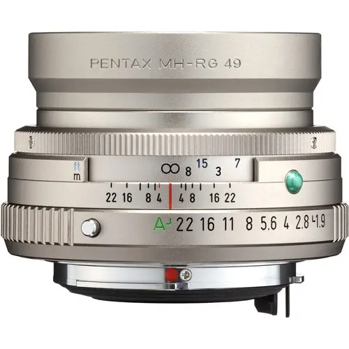 3. Pentax smc FA 43mm F1.9 Limited (Silver) Lens