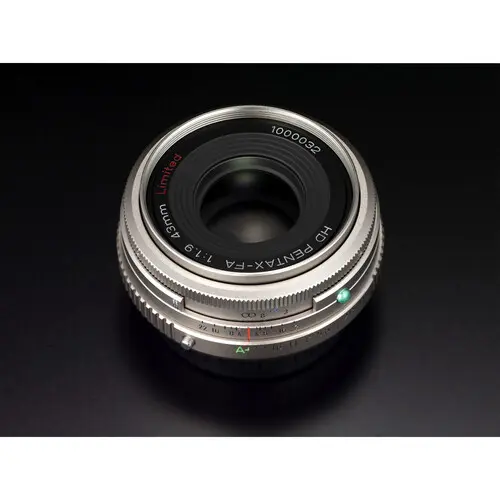 4. Pentax smc FA 43mm F1.9 Limited (Silver) Lens