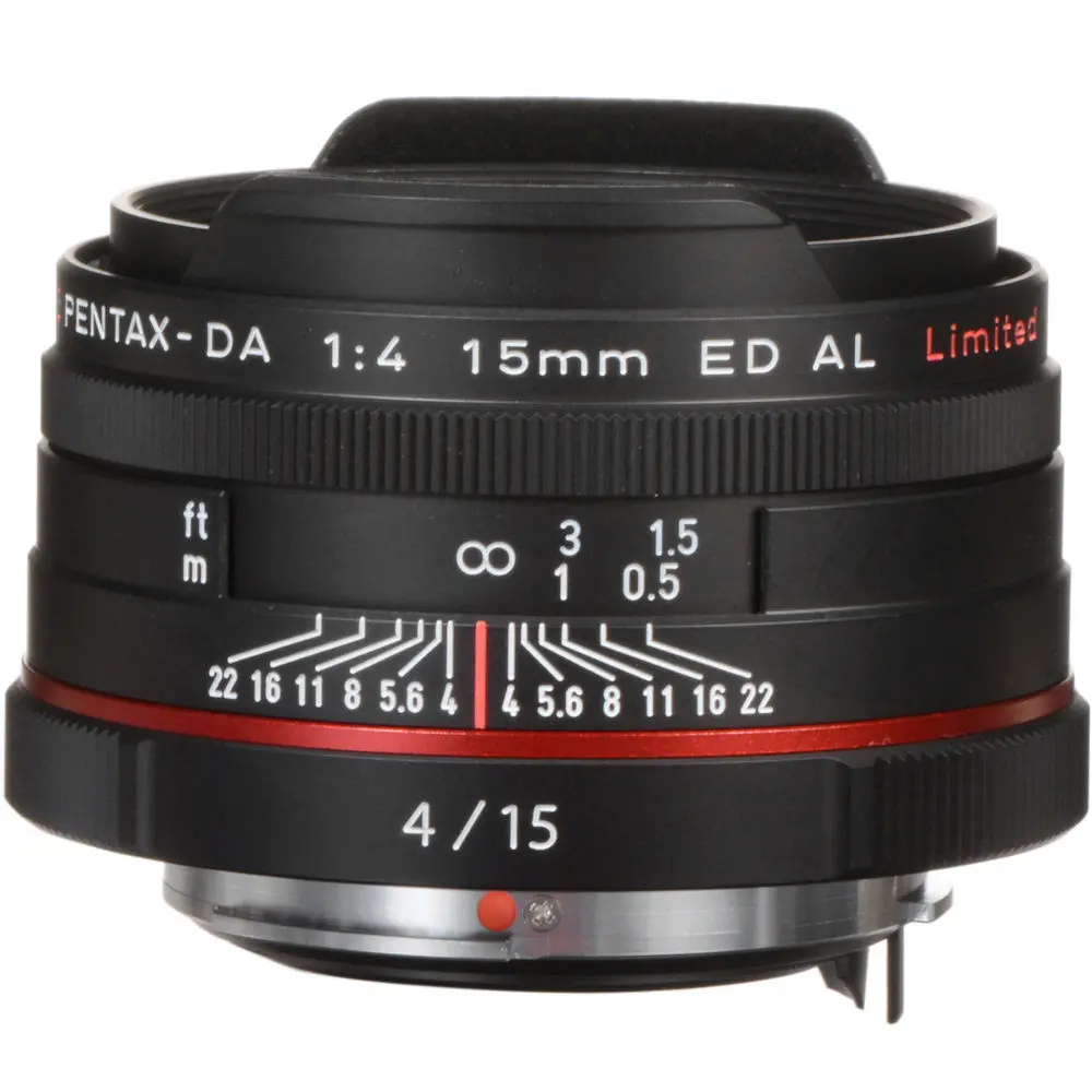 2. Pentax SMC PENTAX-DA 15mm F4 ED AL Limted Lens
