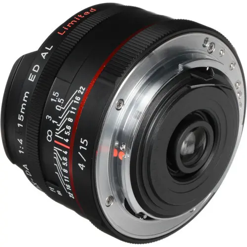 4. Pentax SMC PENTAX-DA 15mm F4 ED AL Limted Lens