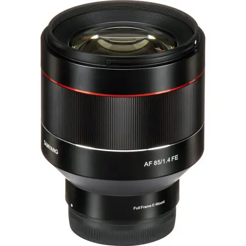 10. Samyang AF 85mm F1.4 FE (Sony E) Lens