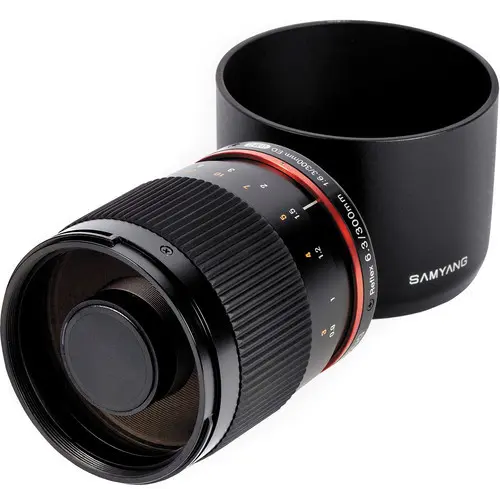 4. Samyang 300mm f/6.3 Mirror Lens Black (Canon M) Lens