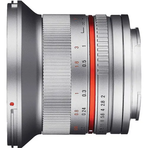 3. Samyang 12mm f/2.0 NCS CS Silver (Fuji X) Lens