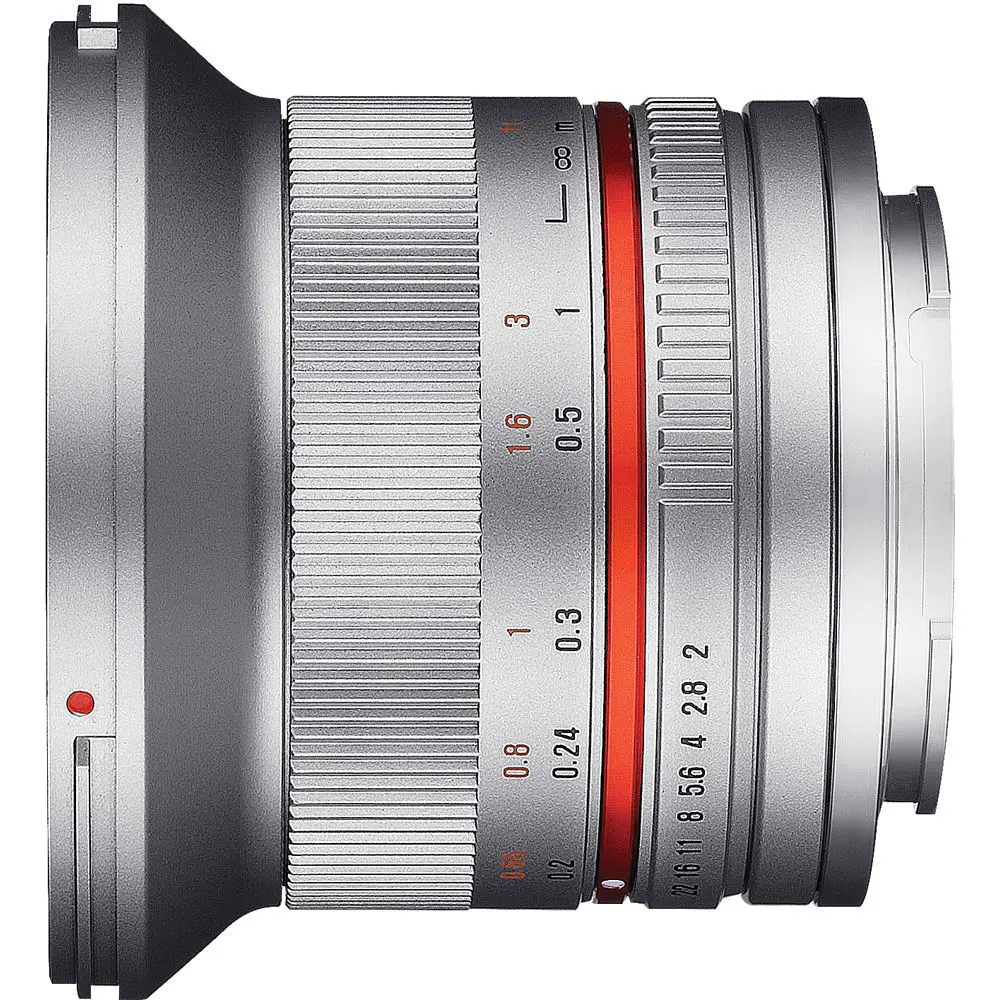 3. Samyang 12mm f/2.0 NCS CS Silver (Sony E) Lens