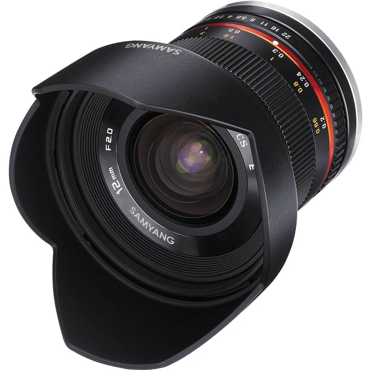 Samyang 12mm f/2.0 NCS CS Black (M4/3) Lens