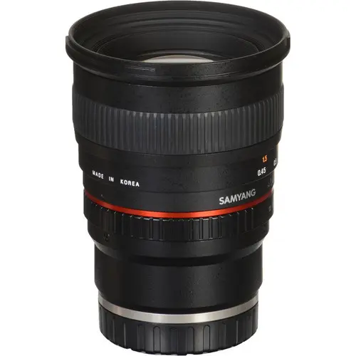 9. Samyang 50 mm f/1.4 AS UMC (Sony E) Lens