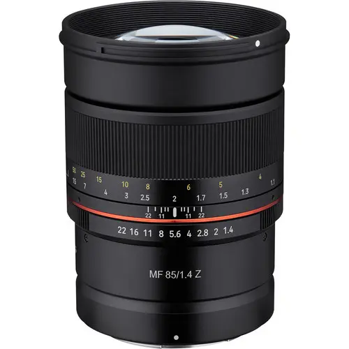 1. Samyang MF 85mm F1.4 Z (Nikon Z) Lens