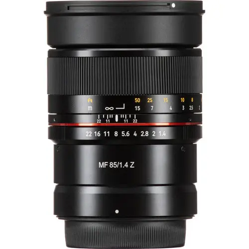 6. Samyang MF 85mm F1.4 Z (Nikon Z) Lens