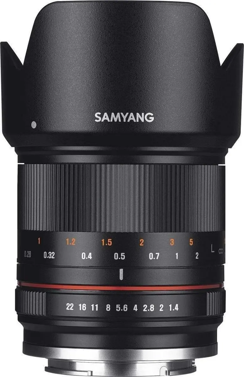 3. Samyang 21mm f/1.4 ED AS UMC CS (Sony E) Lens