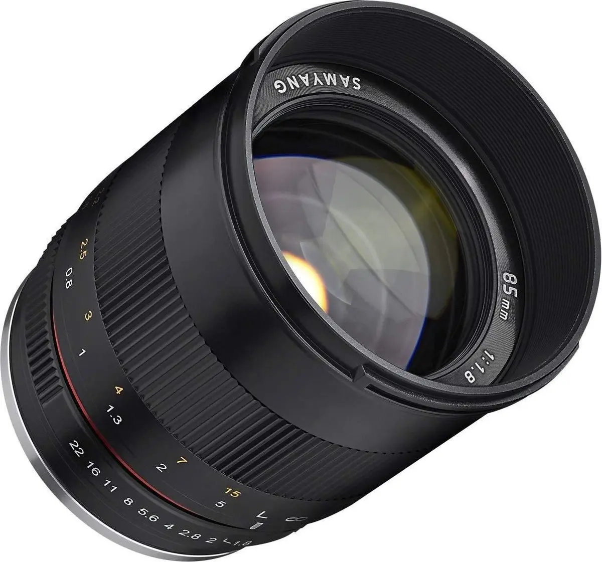 2. Samyang 85mm f/1.8 ED UMC CS (Canon M) Lens