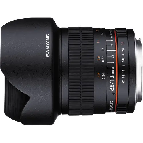 2. Samyang 10mm f/2.8 ED AS NCS CS (Fuji X) Lens