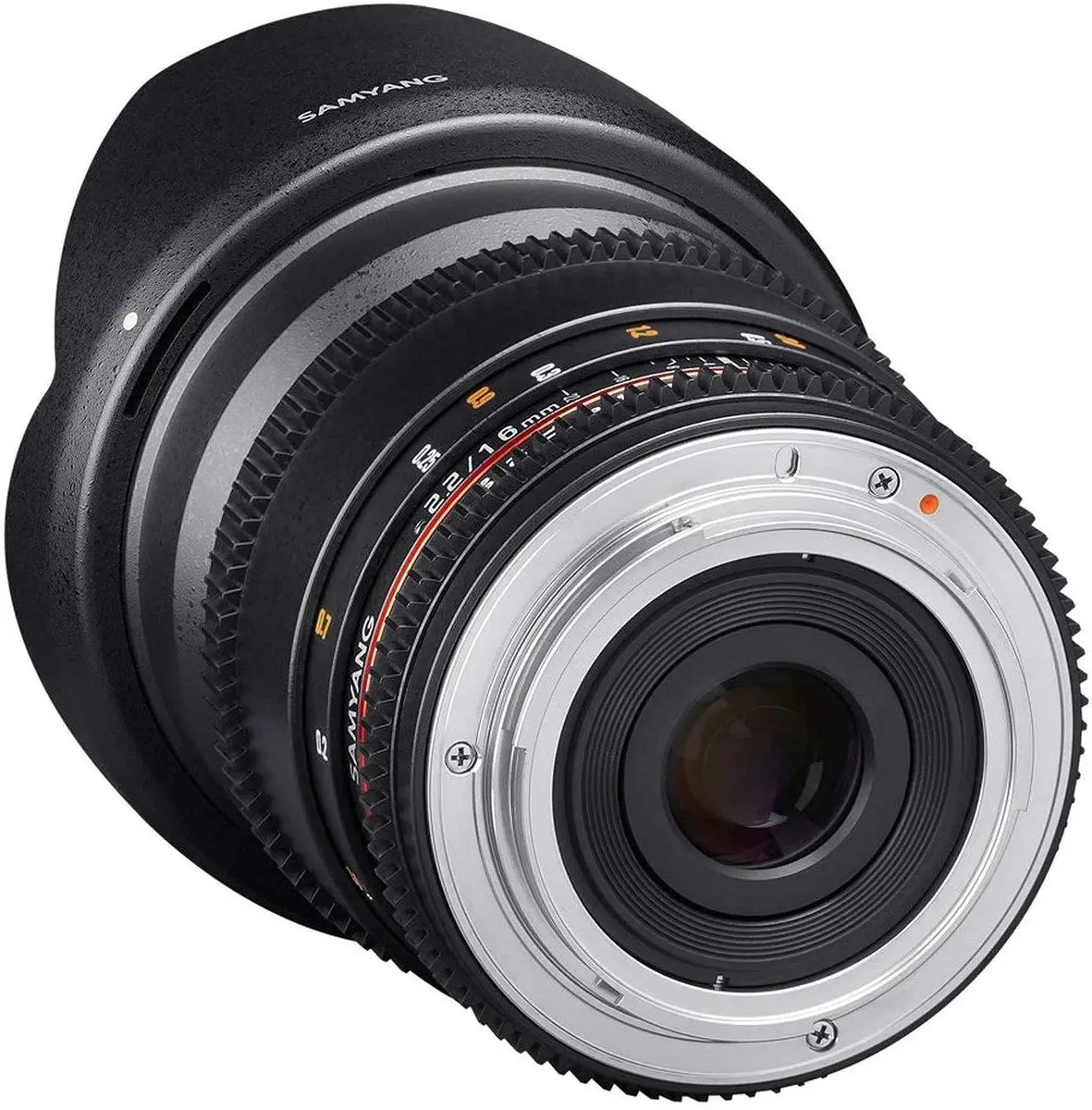 4. Samyang 16mm T2.2 ED AS UMC CS II VDSLR (Sony E) Lens