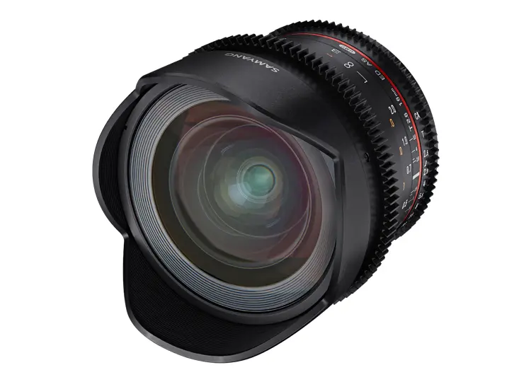 1. Samyang 16mm T/2.6 ED AS UMC VDSLR (Sony E) Lens