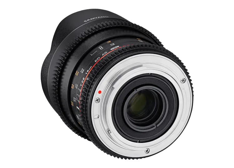 5. Samyang 16mm T/2.6 ED AS UMC VDSLR (Sony E) Lens