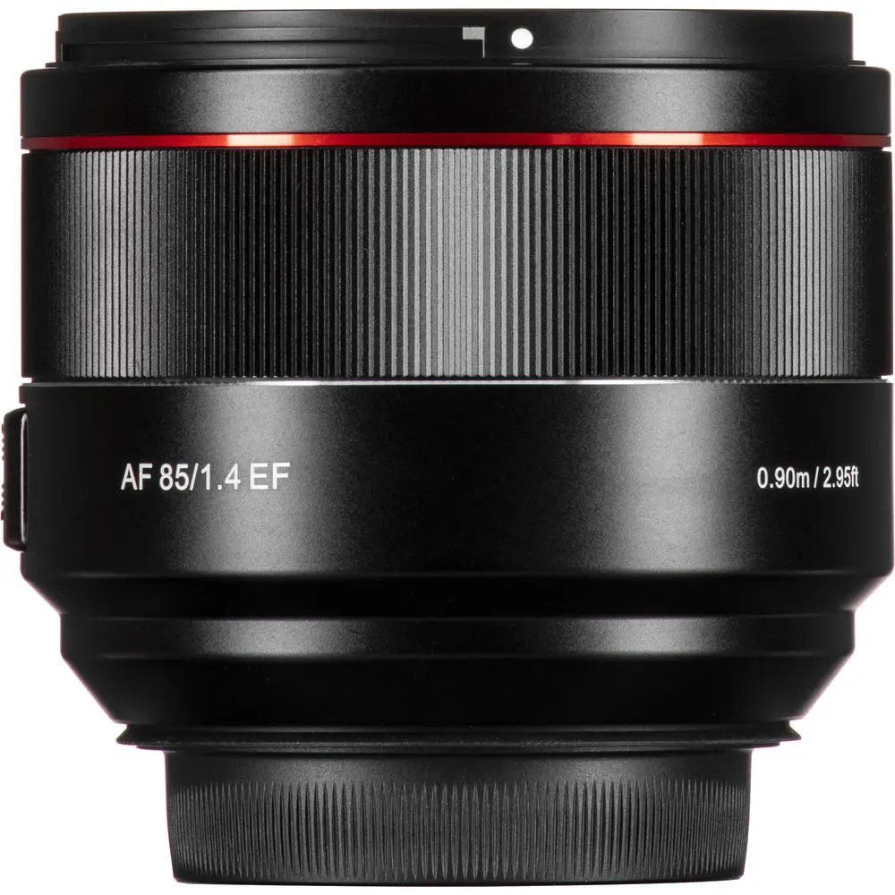 7. Samyang AF 85mm f/1.4 EF Lens for Canon EF Mount