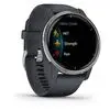 2. Garmin Venu 2 Silver bezel w/blue case/ silicone thumbnail