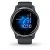 3. Garmin Venu 2 Silver bezel w/blue case/ silicone thumbnail