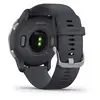 4. Garmin Venu 2 Silver bezel w/blue case/ silicone thumbnail