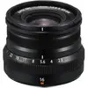 FUJINON XF 16mm F2.8 R WR Black Lens thumbnail