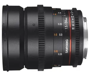 2. Samyang 24mm T1.5 ED AS UMC VDSLR II (Canon) Lens thumbnail