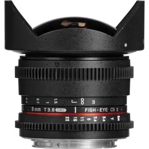 Samyang 8mm T3.8 Asph IF MC Fisheye CS II (Nikon) Lens