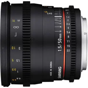 2. Samyang 50mm T/1.5 AS UMC CINE 50 T1.5 Lens for Canon thumbnail