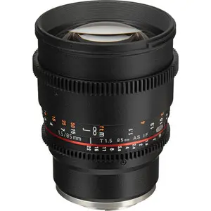 Samyang 85mm T1.5 AS IF UMC VDSLR II(Sony E-Mount) Lens