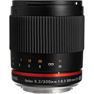 Samyang 300mm f/6.3 Mirror Lens Black (M4/3) Lens
