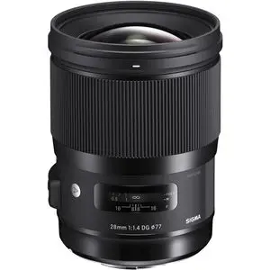 Sigma 28mm F1.4 DG HSM | Art (Canon) Lens