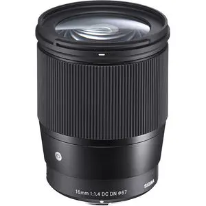 Sigma 16mm F1.4 DC DN|Contemporary (Sony E) Lens