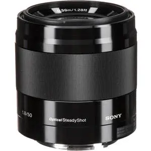 Sony E 50mm F1.8 OSS Black (NEX) Lens
