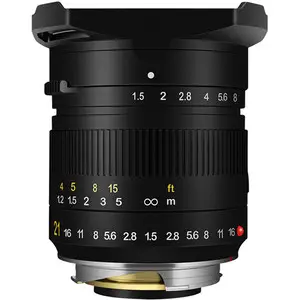 TTArtisans 21mm F1.5 (Leica M) Black (A03B) Lens