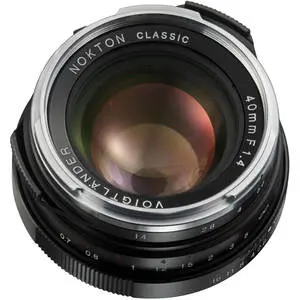 Voigtlander Nokton 40mm f/1.4 (M-Mount) (Single coat) Lens