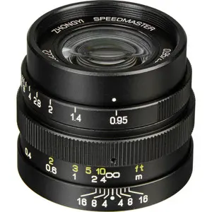 Zhongyi Mitakon Speedmaster 25mm f0.95 Black(M4/3) Lens