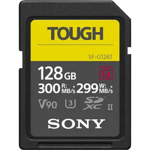 Sony SF-G128T Tough 128GB 300mb/s SDXC UHS-II