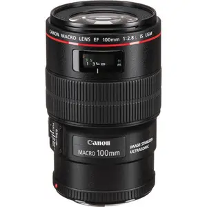Canon EF Lens 100mm f2.8L Macro IS USM Lens f/2.8 for 5D 50D