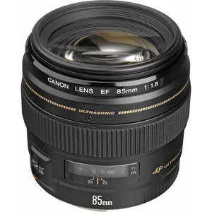 Canon EF 85mm 85 mm f/1.8 F1.8 USM Lens +