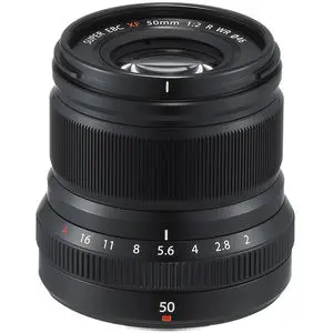 1. Fujifilm FUJINON XF 50mm F2 R WR Black Lens thumbnail