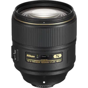 Nikon AF-S Nikkor 105mm F1.4E ED Lens AFS 105 mm F 1.4 E