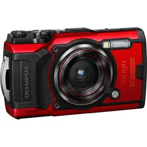 Olympus Tough TG-6 Red 15m Waterproof 12MP F2.0 Camera
