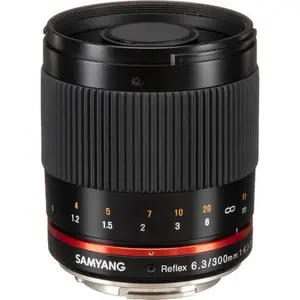 Samyang 300mm f/6.3 Mirror Lens Black (E-mount) Lens