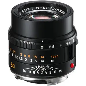 LEICA SUMMICRON-M 50mm f/2 APO Black