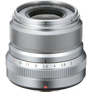 FUJINON XF23mm F2 R WR (Silver) (white box)