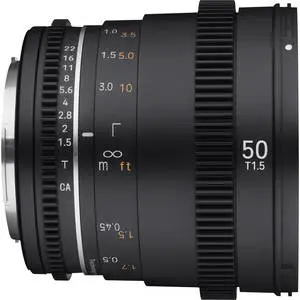 1. Samyang 50mm T1.5 VDSLR MK2 (Sony E) thumbnail
