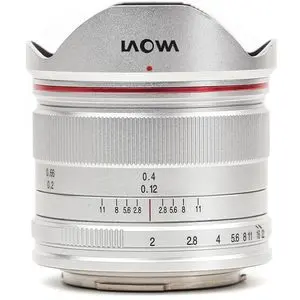 LAOWA Lens 7.5mm F/2 MFT Silver (Standard Version)
