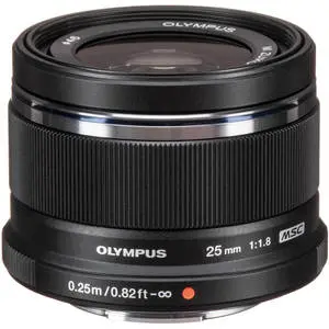 Olympus M.ZUIKO DIGITAL 25mm F1.8 (Black)