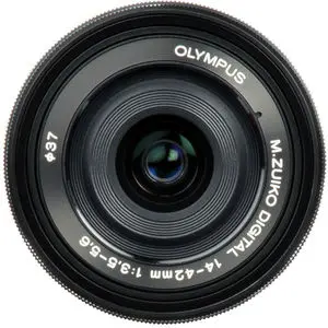 3. Olympus M.ZUIKO ED 14-42mm F3.5-5.6 EZ (Black) white box thumbnail