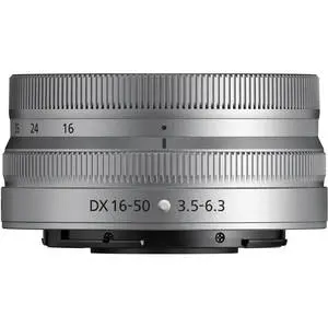 Nikon NIKKOR Z DX 16-50MM F3.5-6.3 VR Silver